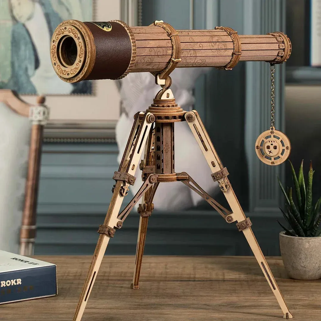 Puzzle 3D télescope monoculaire : vue 2