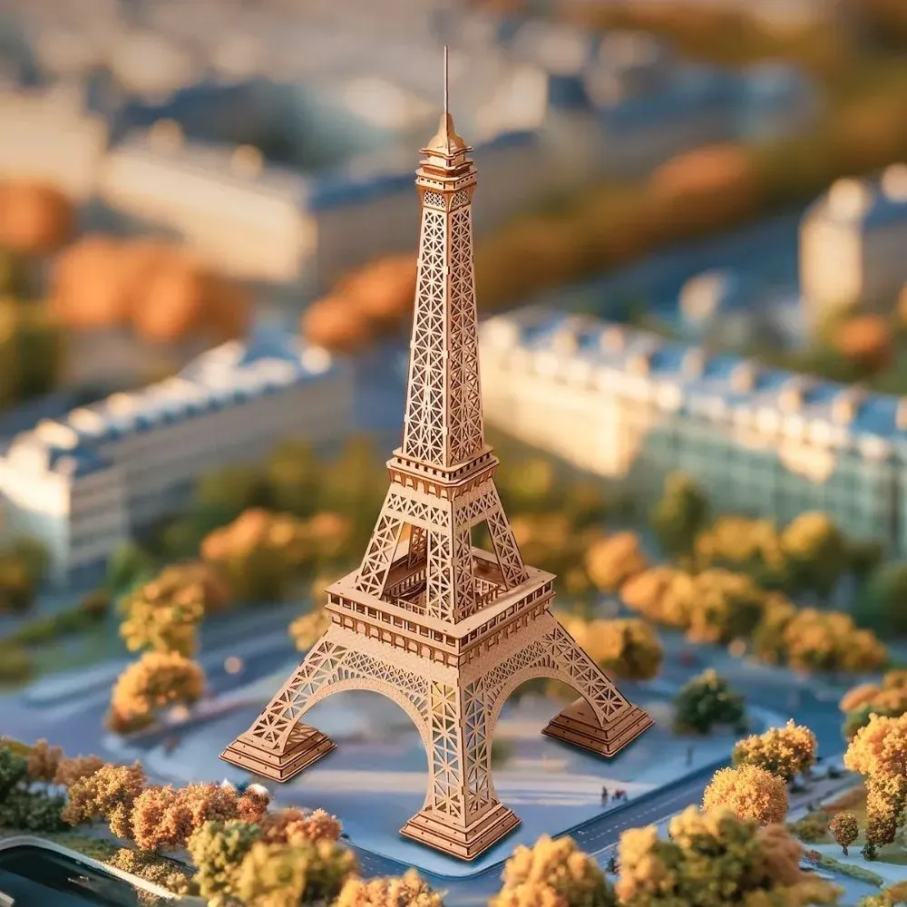 Puzzle 3D Tour Eiffel Plus : vue 3