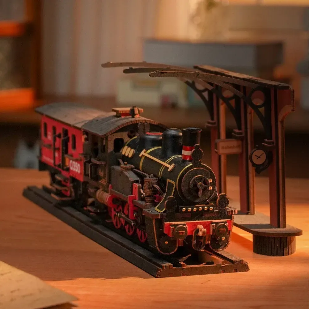 Puzzle 3D Train à vapeur vintage
