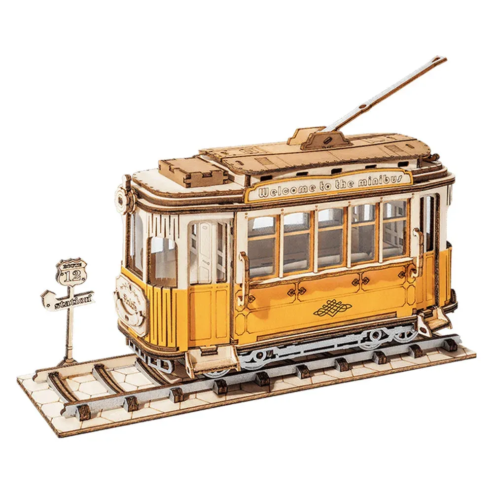 Puzzle 3D Tram : vue 2