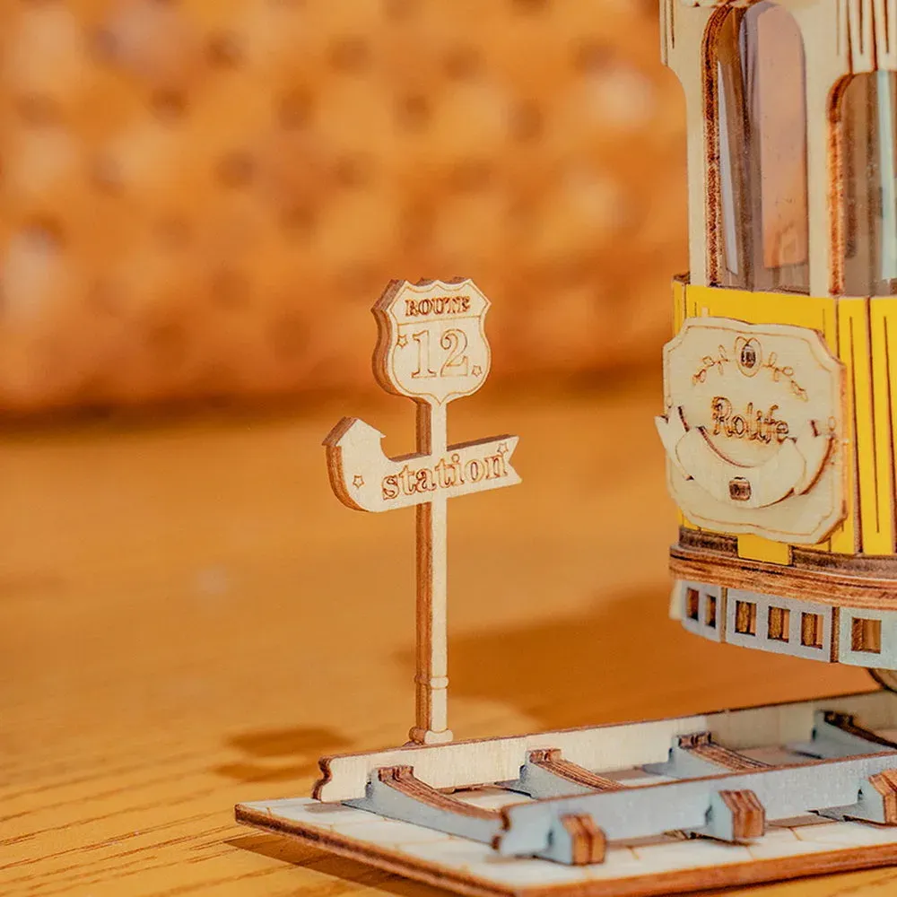 Puzzle 3D Tram : vue 4
