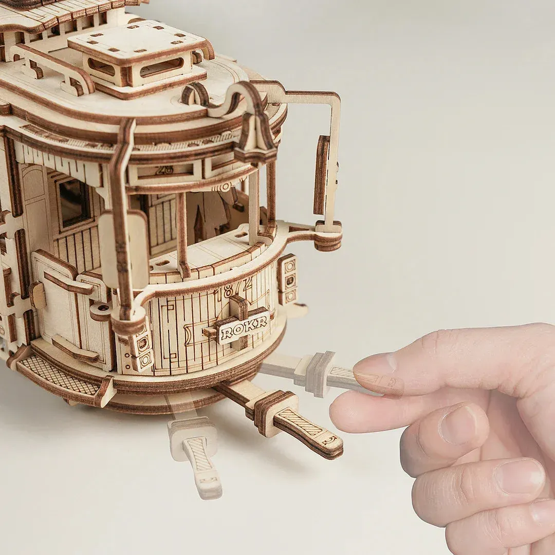 Puzzle 3D Tramway : vue 4
