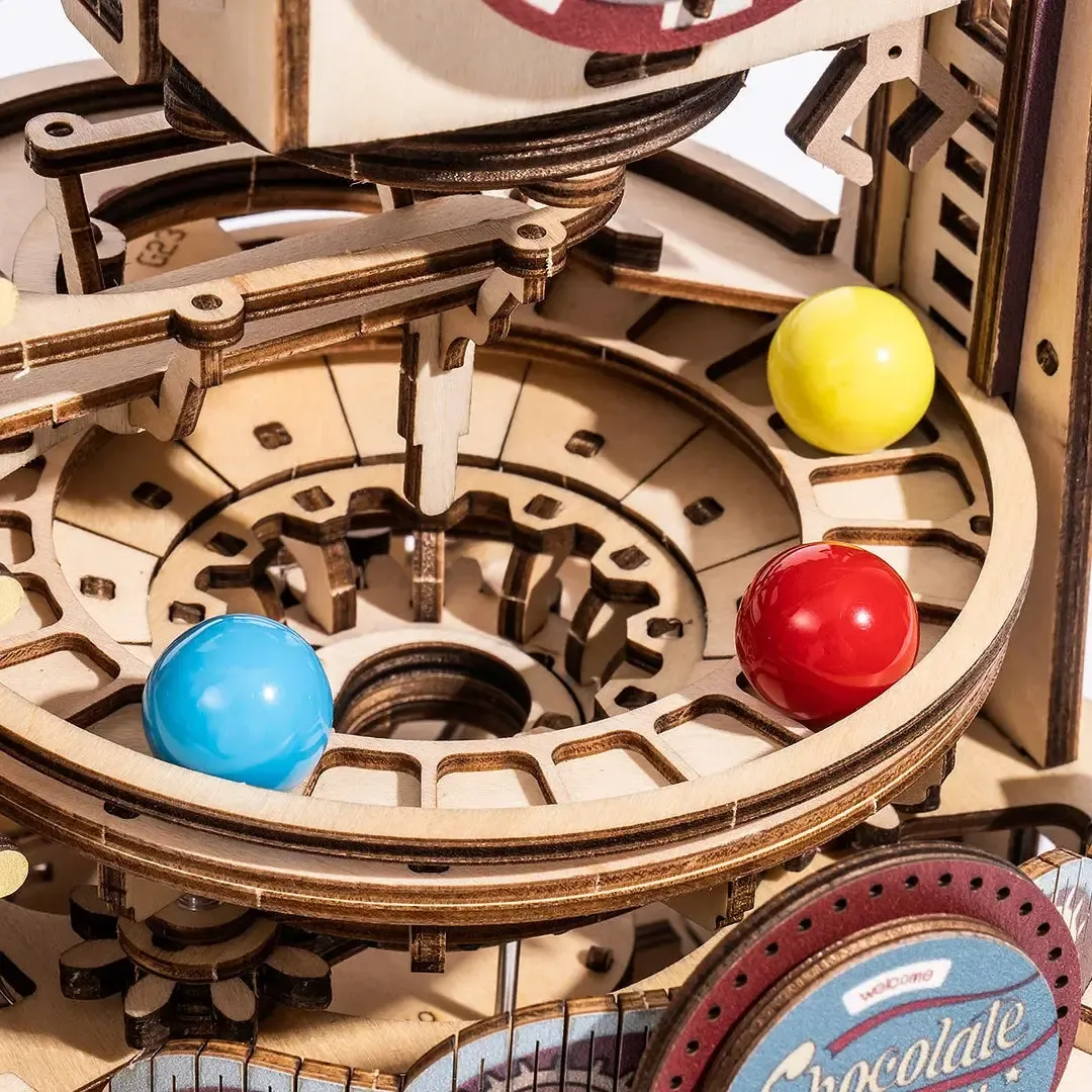 Puzzle 3D usine de chocolat marbre : vue 4