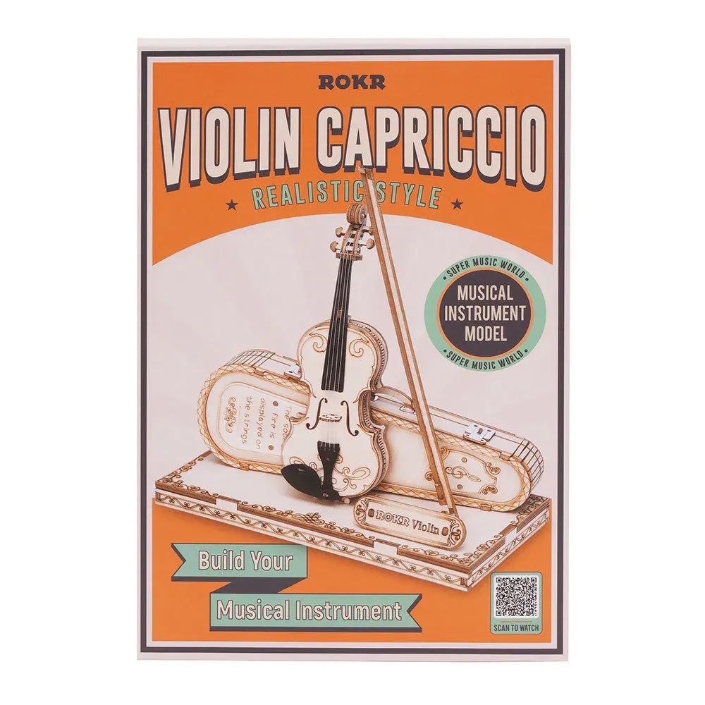 Puzzle 3D Violon : vue 3