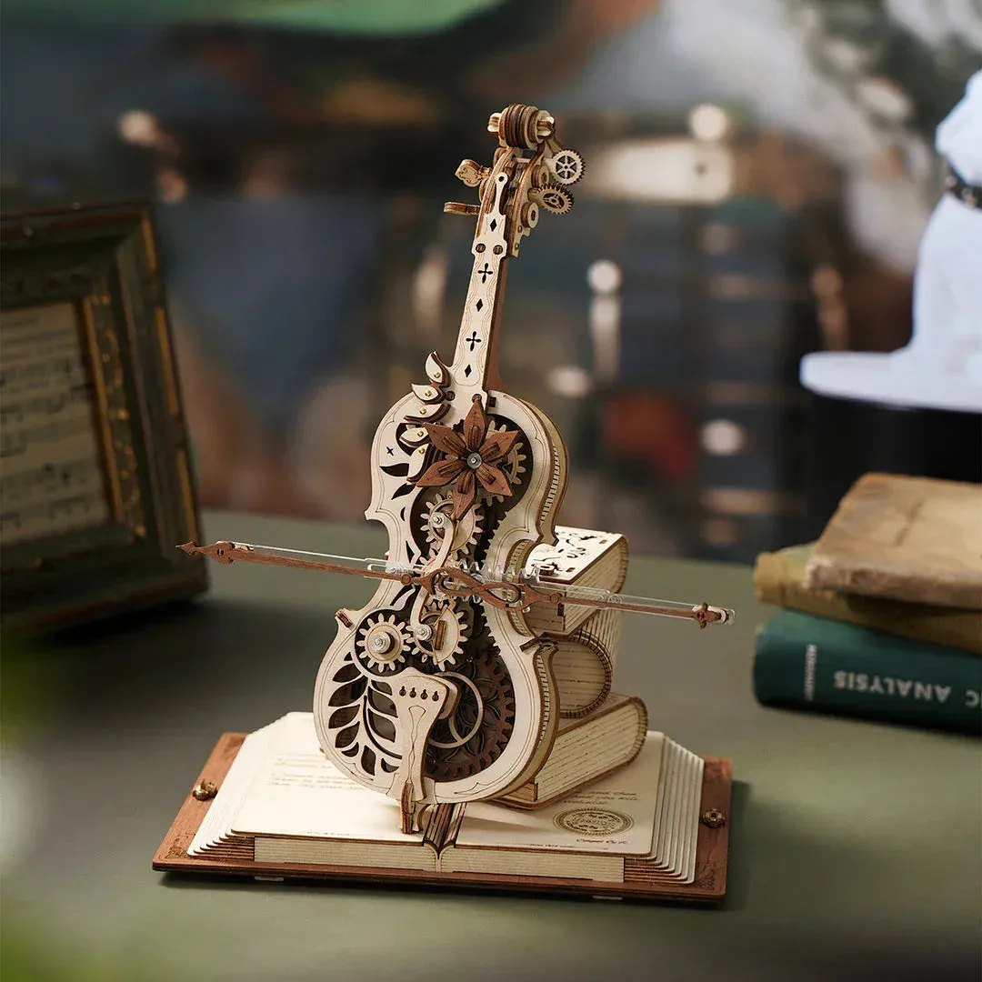 Puzzle 3D Violoncelle magique : vue 2