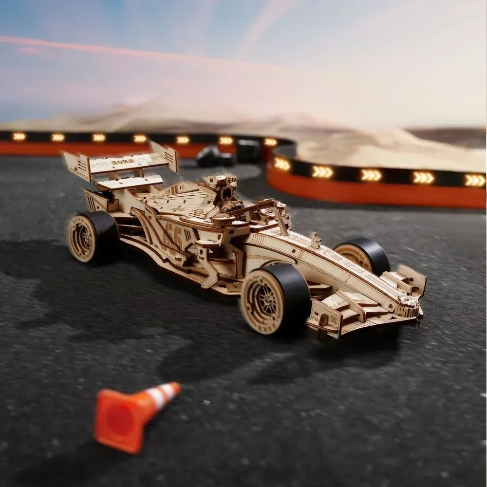Puzzle 3D voiture de course F1 : vue 3