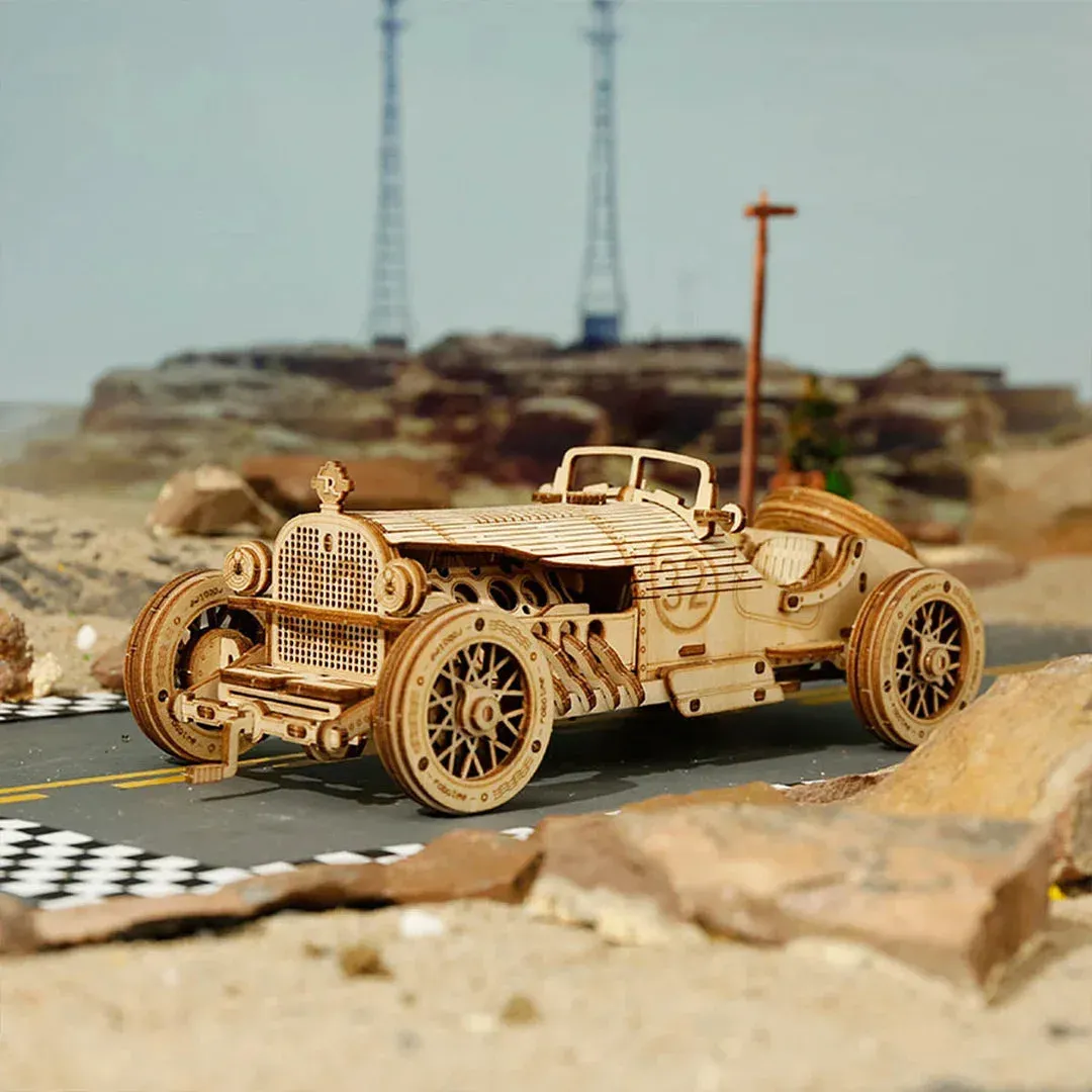 Puzzle 3D Voiture de Grand Prix : vue 2