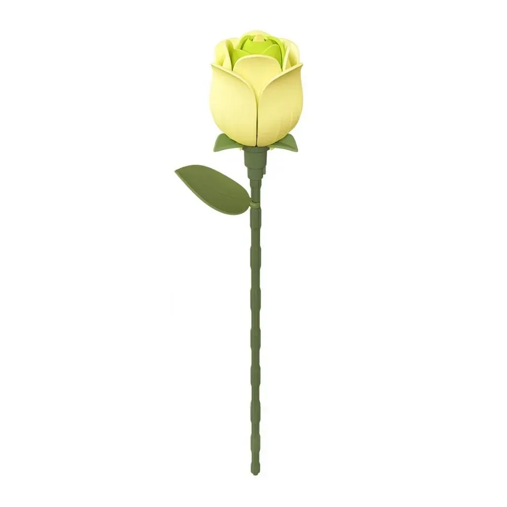 Puzzle 3D rose verte