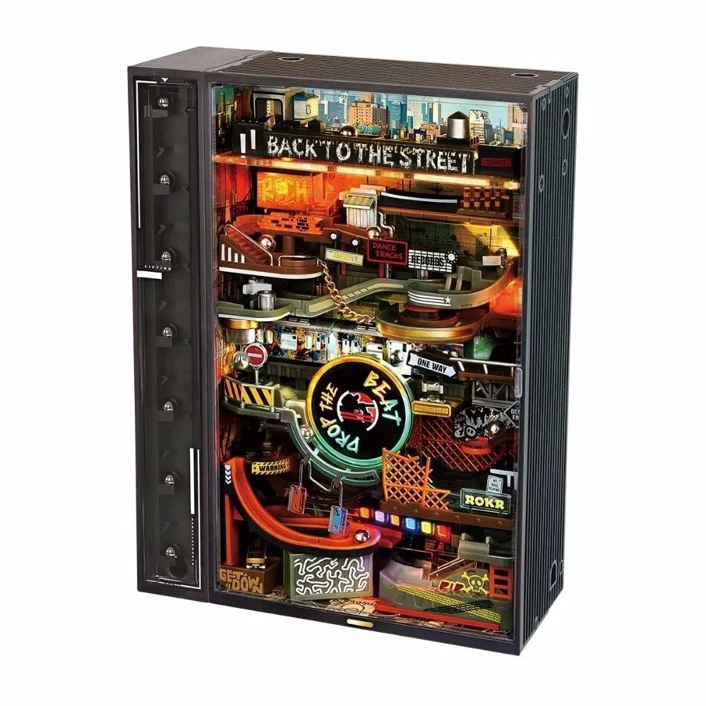 Puzzle 3D rue Hip-Hop : vue 2