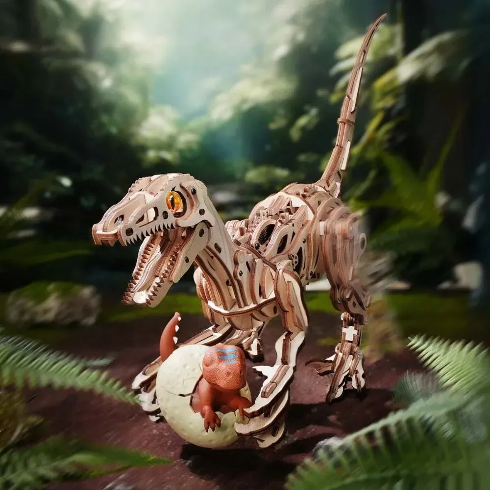 Puzzle 3D vélociraptor