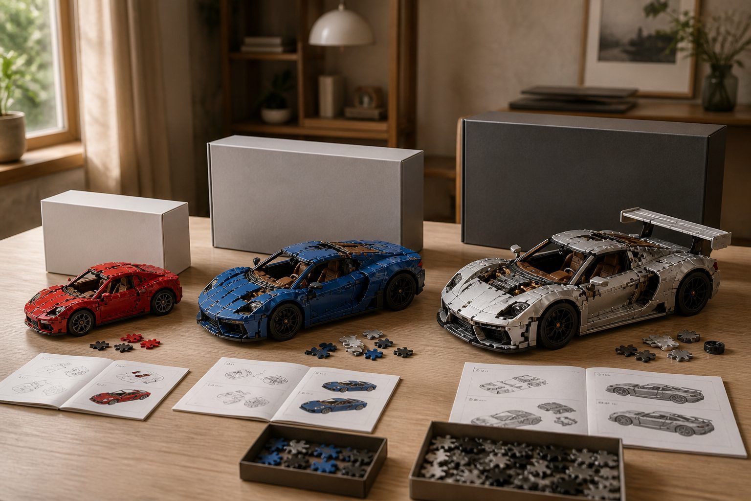 Prix d'un puzzle 3D voiture de sport : comparer les gammes avant d'acheter