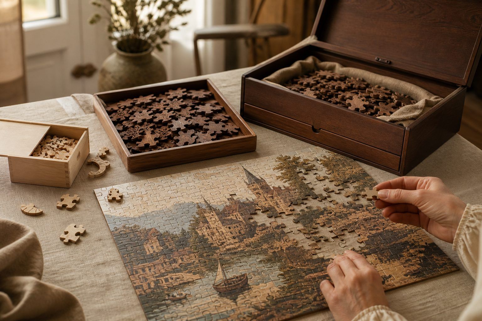 Puzzles en bois pour adultes : comparer les formats, les finitions et le budget