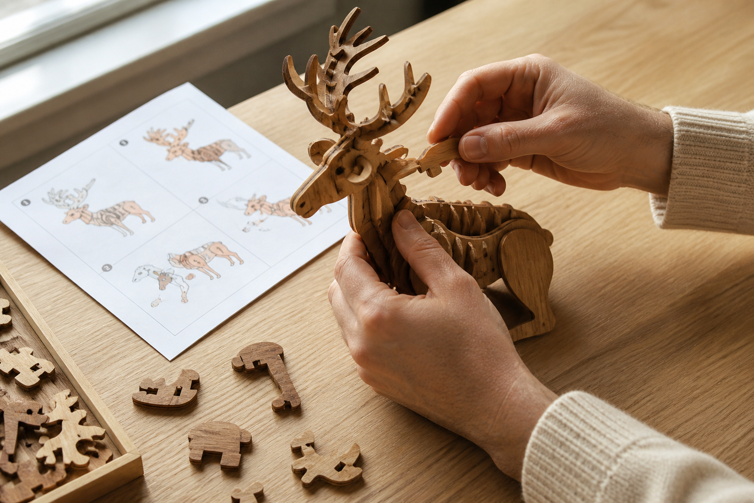 Un puzzle en bois pour adulte se choisit selon cinq critères