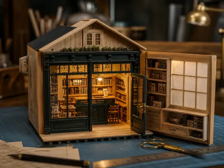 Maisons miniatures